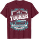 It's A TUCKER Thing You Wouldn't Understand Name Vintage T-Shirt - T-Shirt | Maroon