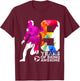 9 Years of Being Awesome Soccer 9th Birthday T-Shirt - T-Shirt | Maroon