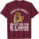 Cool Jaguar Art Women Safari Animal Leopard Jaguars T-Shirt - T-Shirt | Maroon