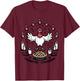 Cranberry Conjuring - Enchanted Thanksgiving Turkey Magic T-Shirt - T-Shirt | Maroon