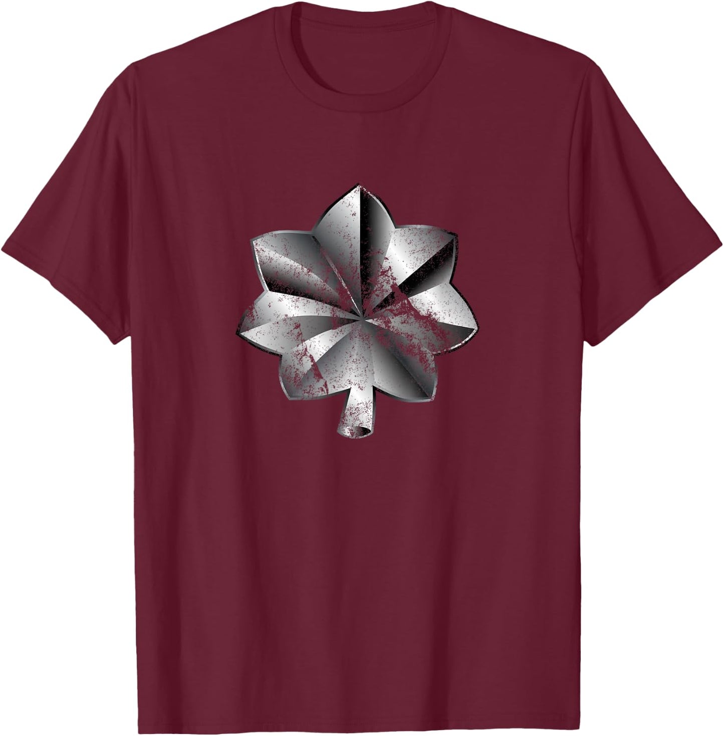 US Army Rank - Lieutenant Colonel (O-5) - LTC Vintage Look T-Shirt - T-Shirt | Maroon