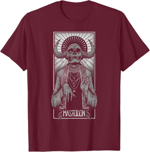Mastodon – Orizon With Summer T-Shirt - T-Shirt | Maroon