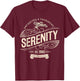 Vintage Serenity Smuggling And Transport Firefly New T-Shirt - T-Shirt | Maroon