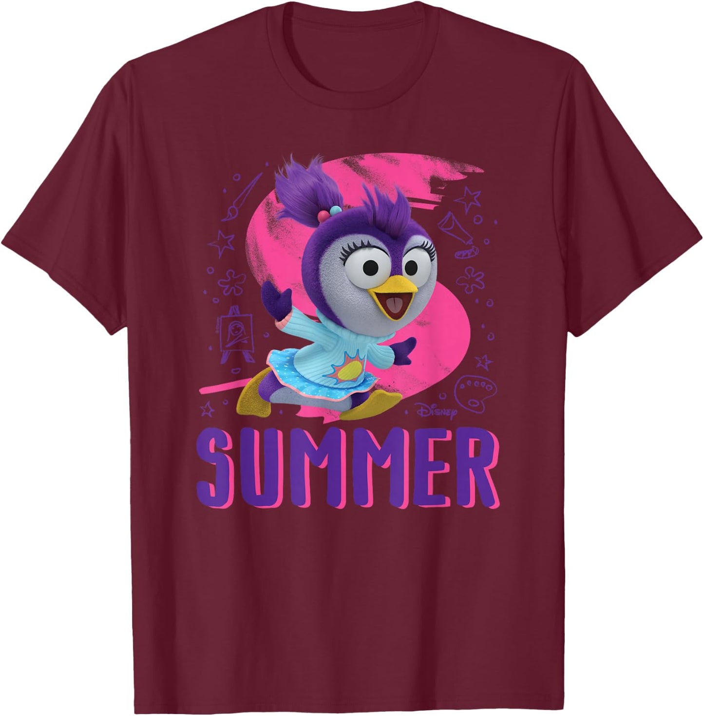 The Muppet Babies - Baby Summer T-Shirt - T-Shirt | Maroon