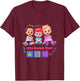 Pinkfong Bebefinn Official T-Shirt - T-Shirt | Maroon