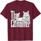 Cat Mom The Catmother Crazy Cat Mother Kitty Mommy T-Shirt - T-Shirt | Maroon