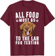 Cool Labrador Women Labrador Retriever Lab Dog Owner T-Shirt - T-Shirt | Maroon