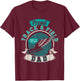 Proud Track & Field Dad USA | Athletics Sports | Running T-Shirt - T-Shirt | Maroon