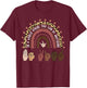 Be Kind Hand-Talking Teacher Artist ASL T-Shirt - T-Shirt | Maroon