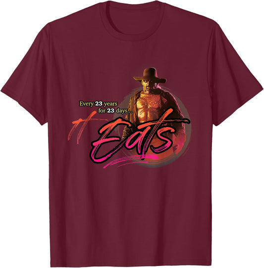 Jeepers Creepers Every 23 Years T-Shirt - T-Shirt | Maroon