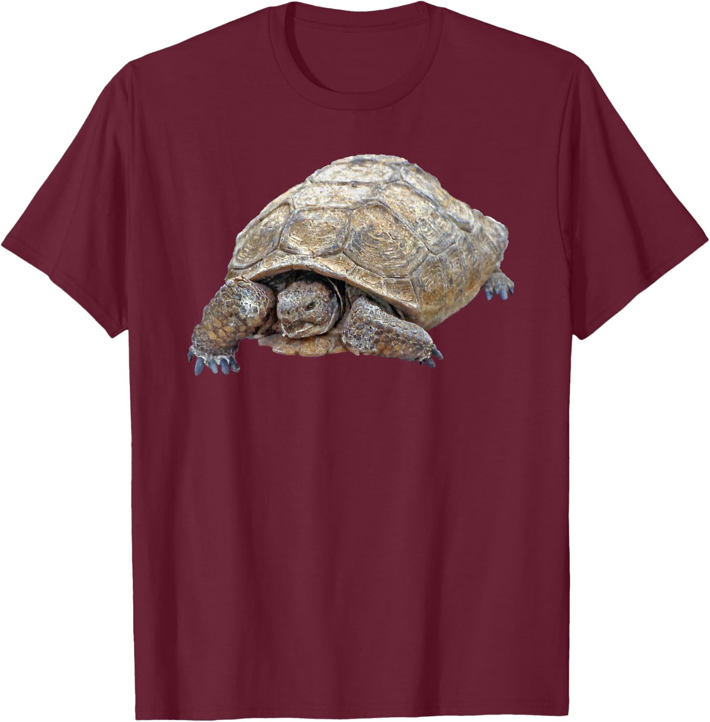 Desert Tortoise. Artist's rendition. T-Shirt - T-Shirt | Maroon