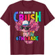 I'm Ready to Crush 6th Grade Axolotl Back to School Girls T-Shirt - T-Shirt | Maroon