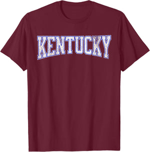 Kentucky Vintage City T-Shirt - T-Shirt | Maroon