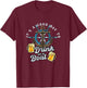 It's Good Day To Drink On A Boat | Craft Beer Drinker T-Shirt - T-Shirt | Maroon