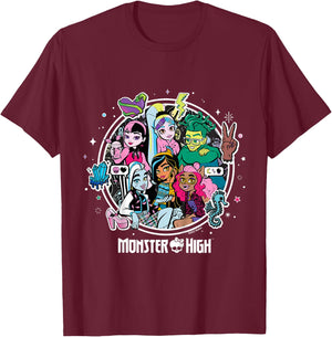 Monster High - MH Students T-Shirt - T-Shirt | Maroon