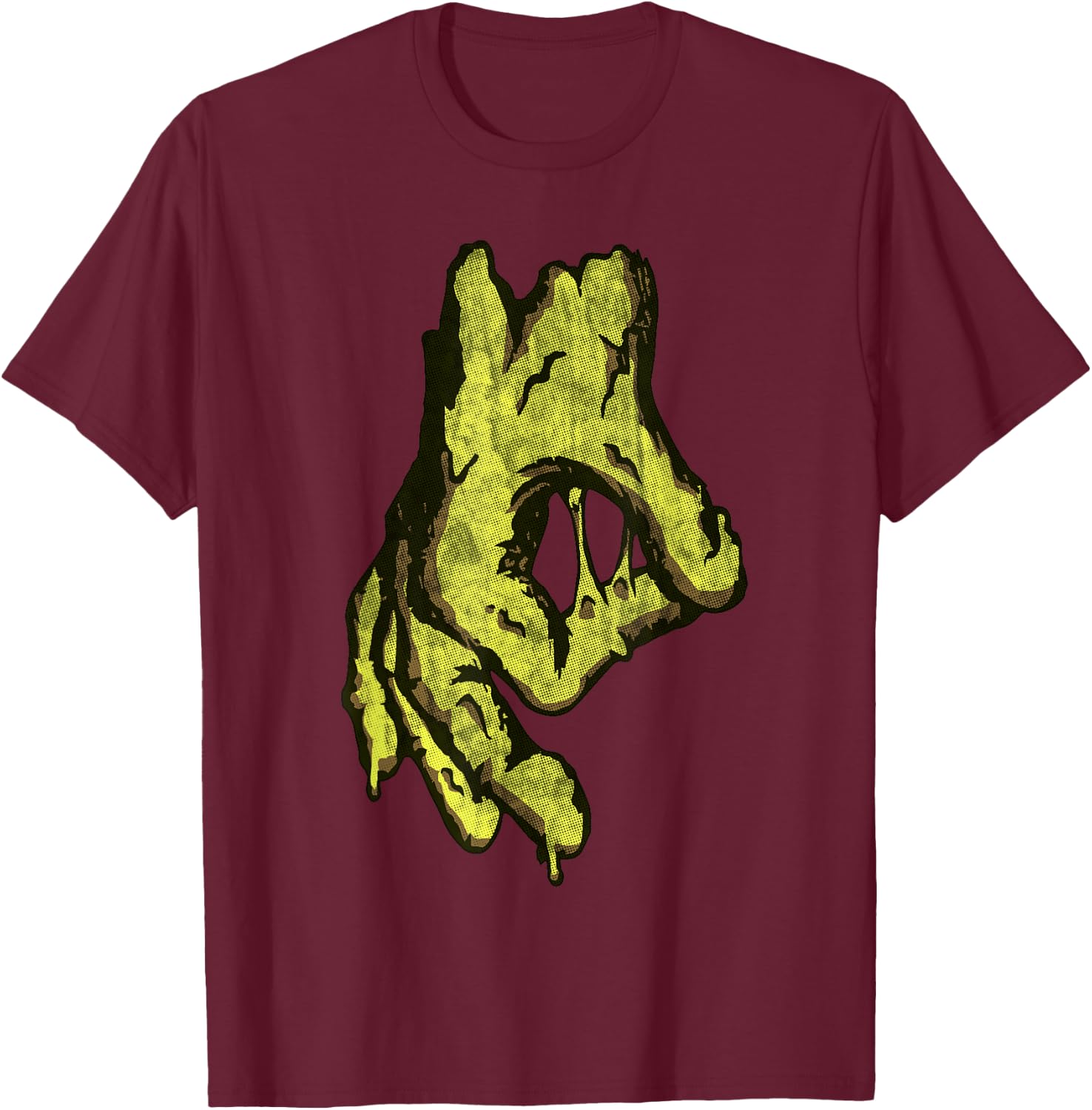 Zombie Ball Gazer T-Shirt - T-Shirt | Maroon