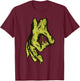 Zombie Ball Gazer T-Shirt - T-Shirt | Maroon