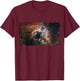 Webb Space Telescope New Image Tarantula Nebula Stars JWST T-Shirt - T-Shirt | Maroon