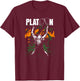 Platoon Graphic T-Shirt - T-Shirt | Maroon