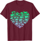 Silhouette Elephants Stuff for Elephant Lover Boys Elephant T-Shirt - T-Shirt | Maroon