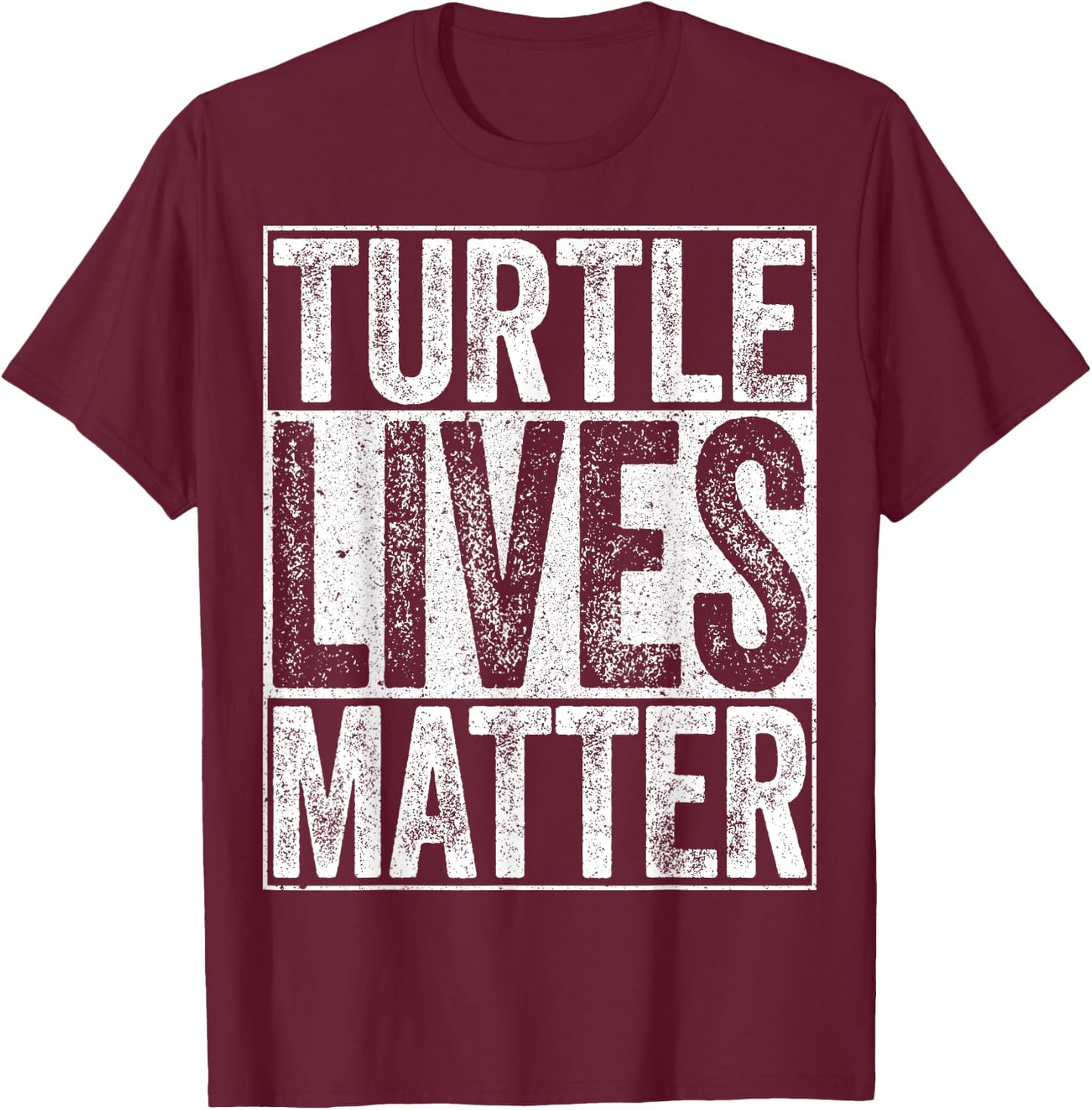 Turtle Lives Matter Shirt Men Women Kids Turtle Lover T-Shirt - T-Shirt | Maroon