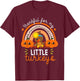 Teacher Thanksgiving shirt Thankful For My little Turkeys T-Shirt - T-Shirt | Maroon