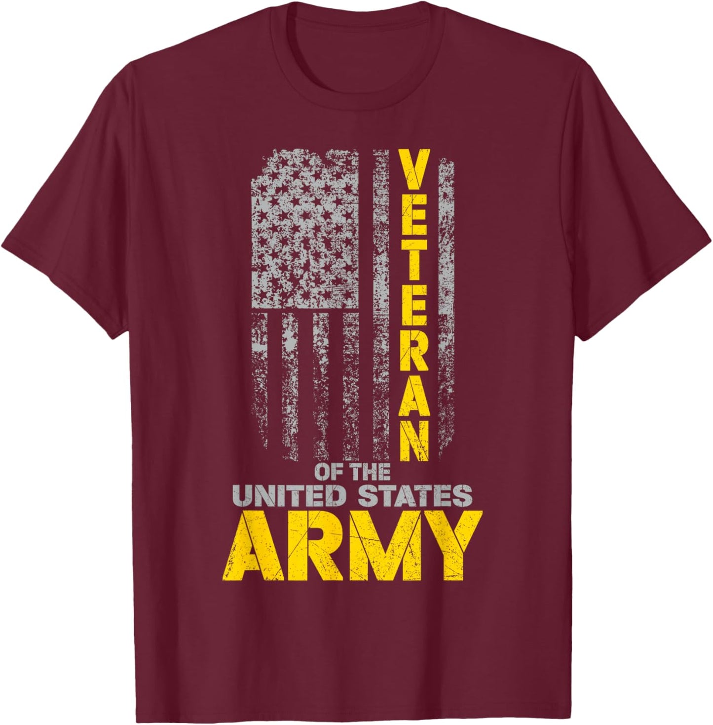Veteran of United States US Army Veteran Women T-Shirt - T-Shirt | Maroon
