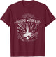 Hiking Chasing Waterfall Hikers Nature Lover T-Shirt - T-Shirt | Maroon