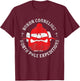 Christmas Explorer Vintage Throwback Cartoon T-Shirt - T-Shirt | Maroon