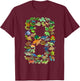 Kids 8th Birthday Sea Turtle Tortoise Themed 8 Year Old Boys T-Shirt - T-Shirt | Maroon