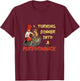 Hibachi - Turning Dinner Into A Performance Hibachi T-Shirt - T-Shirt | Maroon