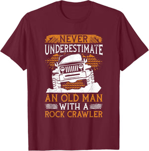 Rock Crawling 4 Wheeler Design for a Rock Crawler Expert T-Shirt - T-Shirt | Maroon