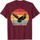California Condor Vintage , Black, Small, -Kids T-Shirt - T-Shirt | Maroon