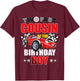 Two Fast Birthday Racing Car Cousin Of The Birthday Boy T-Shirt - T-Shirt | Maroon