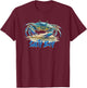 Salty Boy Salty Attitude Funny Fishing Crab Fishing Salty T-Shirt - T-Shirt | Maroon