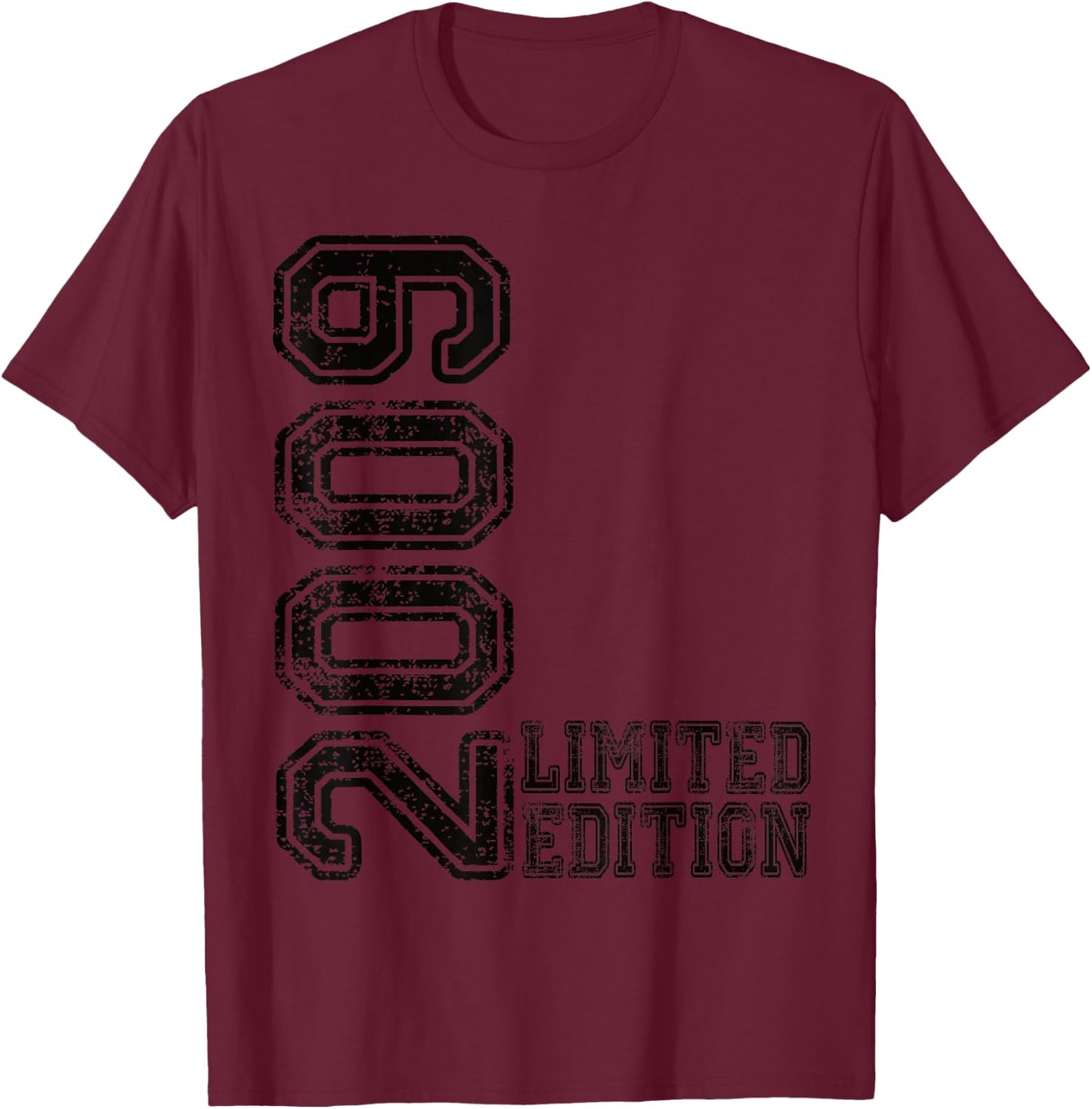 Limited Edition 2009 Birthday 2009 Born 2009 Vintage T-Shirt - T-Shirt | Maroon