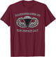 American Marauder: 173rd Airborne Brigade Jump Wings T-Shirt - T-Shirt | Maroon