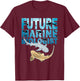 Future Marine Biologist Leopard Shark T-Shirt - T-Shirt | Maroon