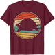 Cute Turtle Gift Retro Vintage 70s 80s Tortoise Lover Fun T-Shirt - T-Shirt | Maroon