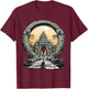 Other wordly Ancient Mysteries Angkor Wat Stargate Portal T-Shirt - T-Shirt | Maroon