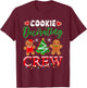 Cookie Decorating Crew Christmas Baker T-Shirt - T-Shirt | Maroon