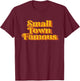 Vintage Small Town Famous Country Southern Funny Retro 70's T-Shirt - T-Shirt | Maroon