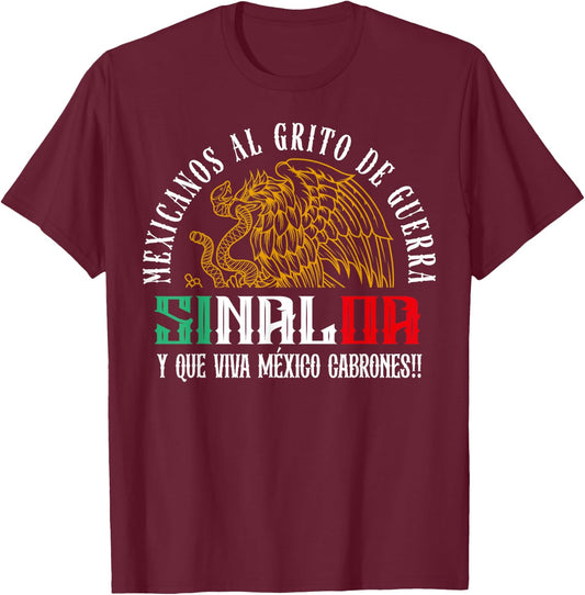 Culiacán Sinaloa Mexico T-Shirt - T-Shirt | Maroon