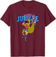 Marvel X-Men Jubilee 90's TV Show Portrait T-Shirt - T-Shirt | Maroon