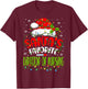 Santa Favorite Director Of Nursing Funny Christmas Nursing T-Shirt - T-Shirt | Maroon