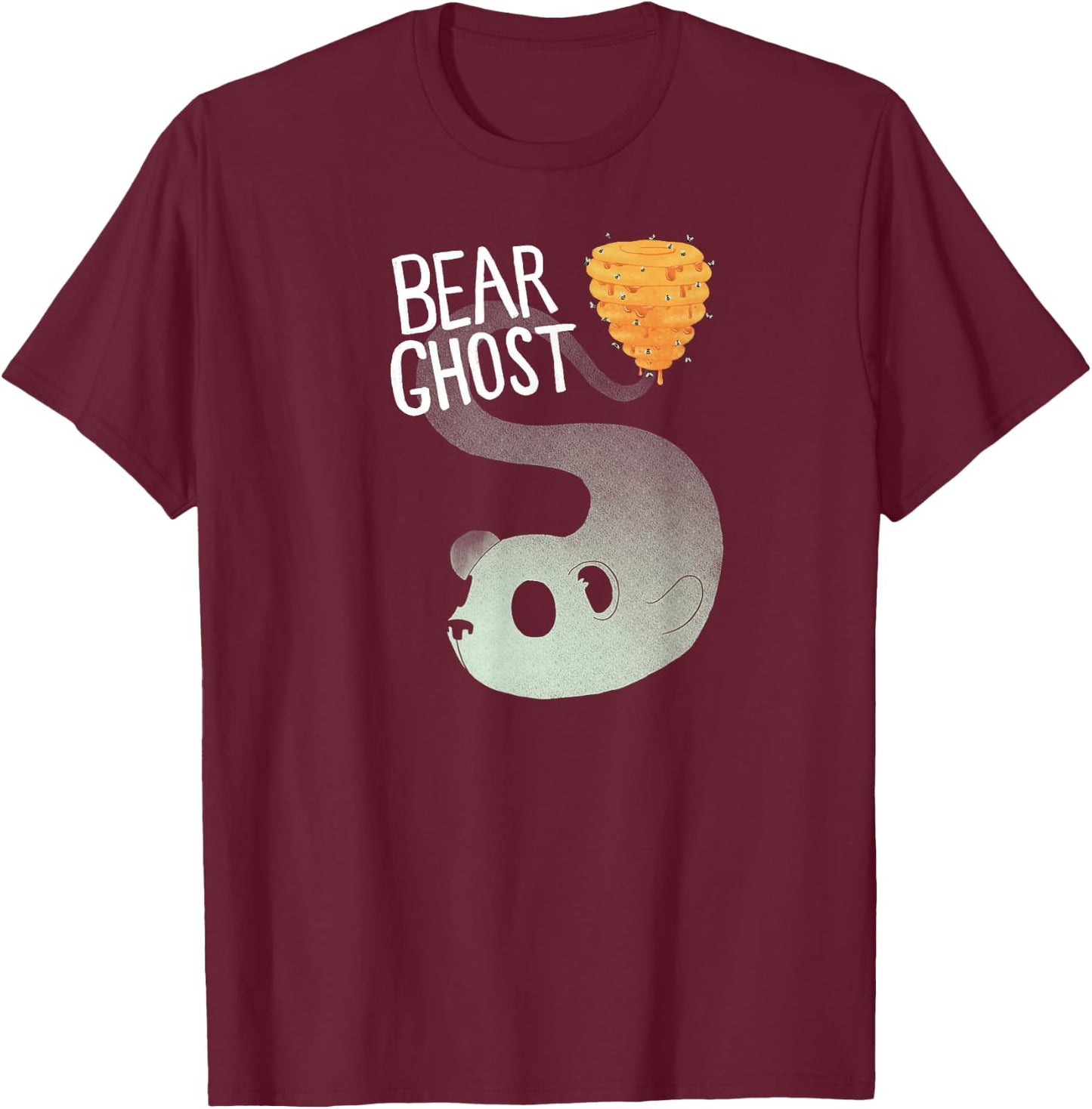 Bear Hive T-Shirt - T-Shirt | Maroon