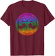 Tree of Life Celtic Colorful Rainbow Gradient Women T-Shirt - T-Shirt | Maroon