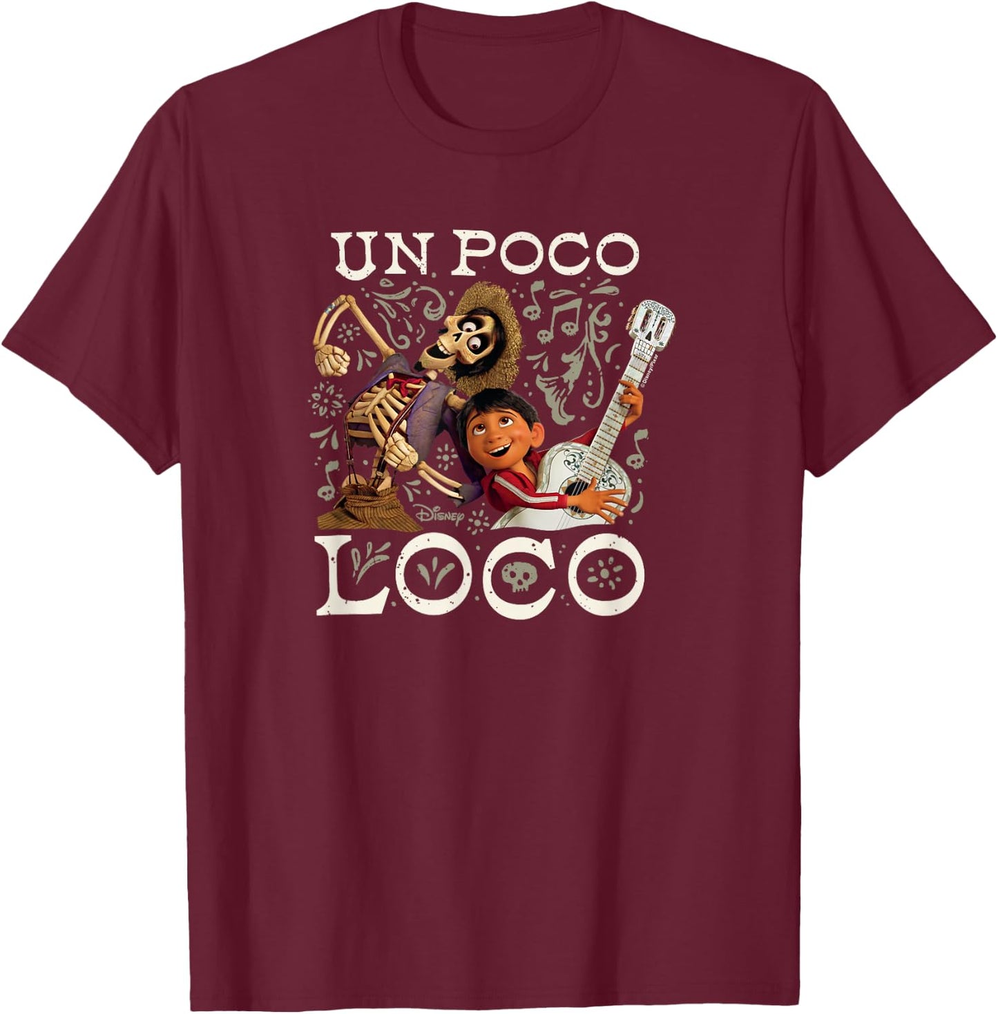 Coco - Un Poco Loco T-Shirt - T-Shirt | Maroon