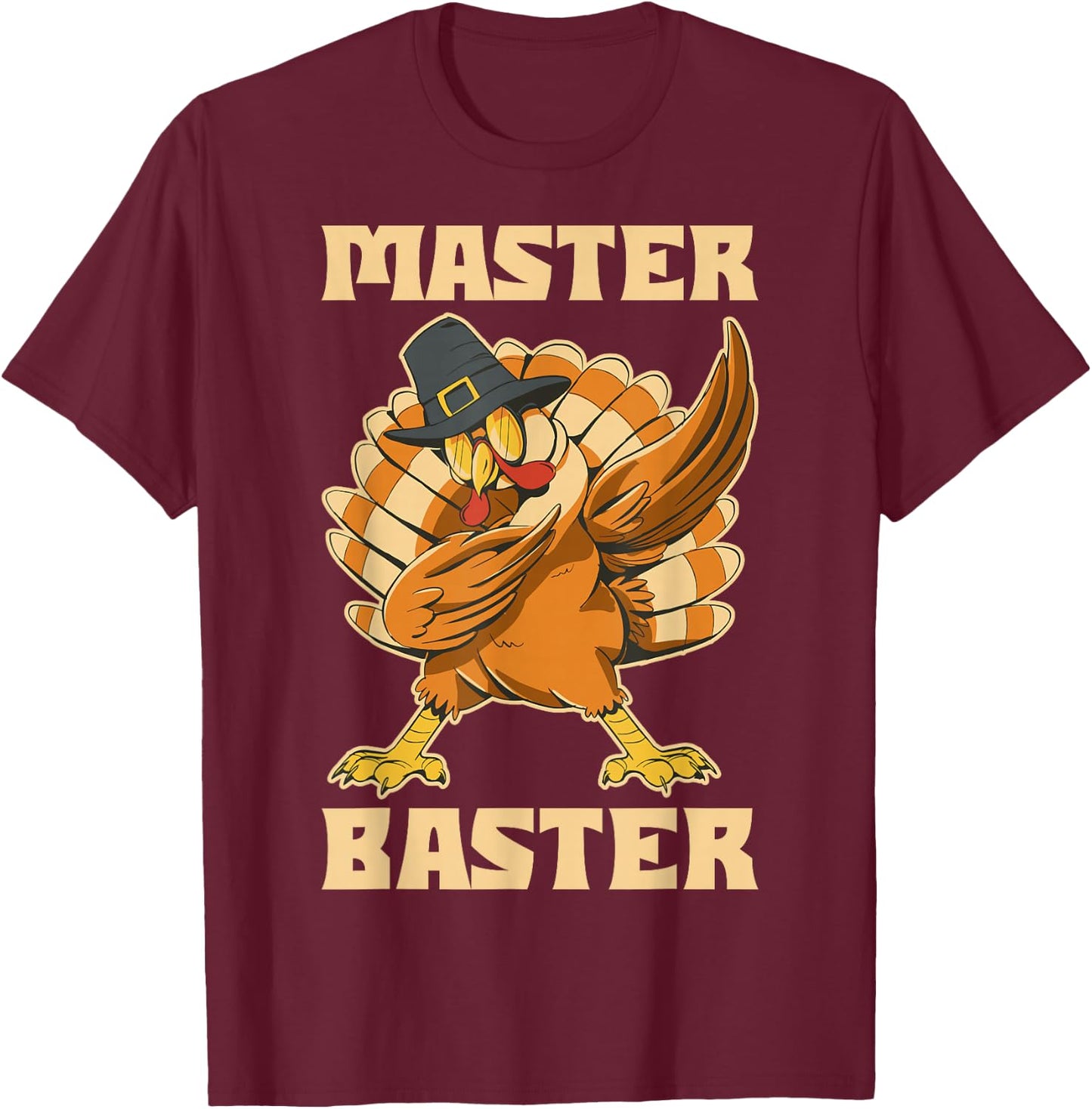 Master Baster T-Shirt - T-Shirt | Maroon