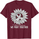 Parkinsons Awareness Gifts Parkinson's Awareness -Adults Black Small Classic Fit Short Sleeve T-Shirt - T-Shirt | Maroon